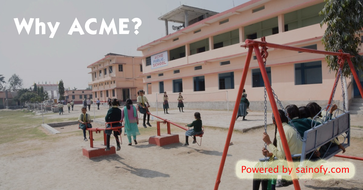 About ACME Public School